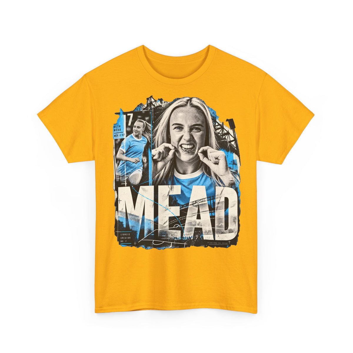 Beth Mead Unisex Heavy Cotton Tee