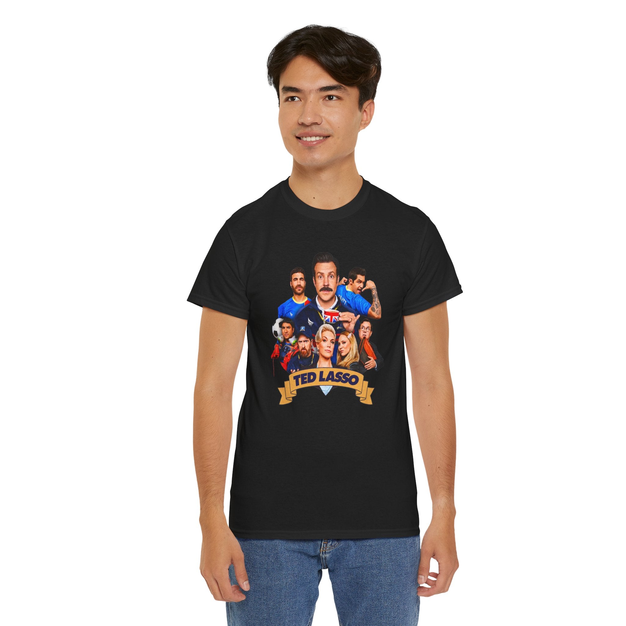 Ted Lasso Inspired Cast Graphic Tee — TV Show Fan Shirt
