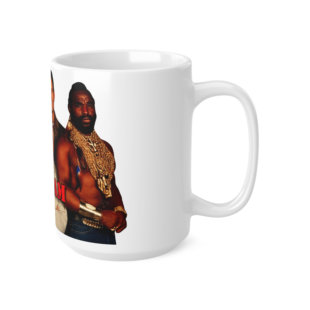 A-Team Retro Cast Ceramic Mug — Vintage 11oz & 15oz Coffee Cup
