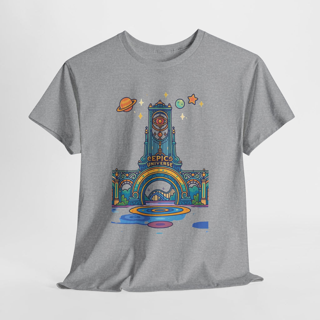 Universal Studios Family Vacation T-Shirt — Retro Space Theater Graphic Tee