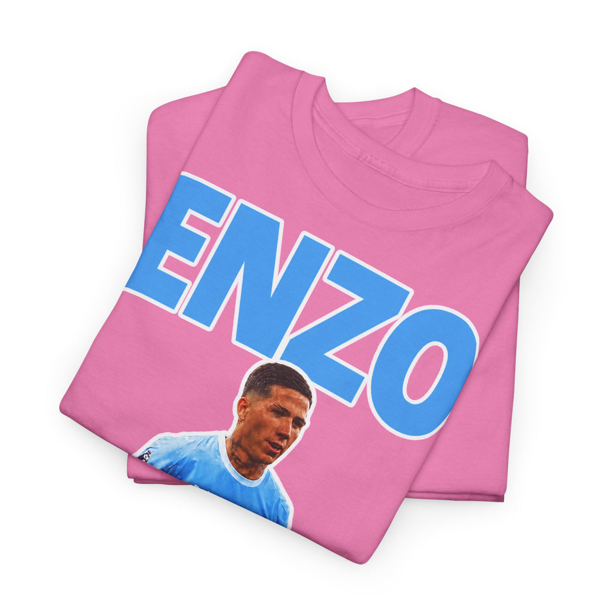 Enzo Fernandez Manchester City Inspired Cotton T-Shirt