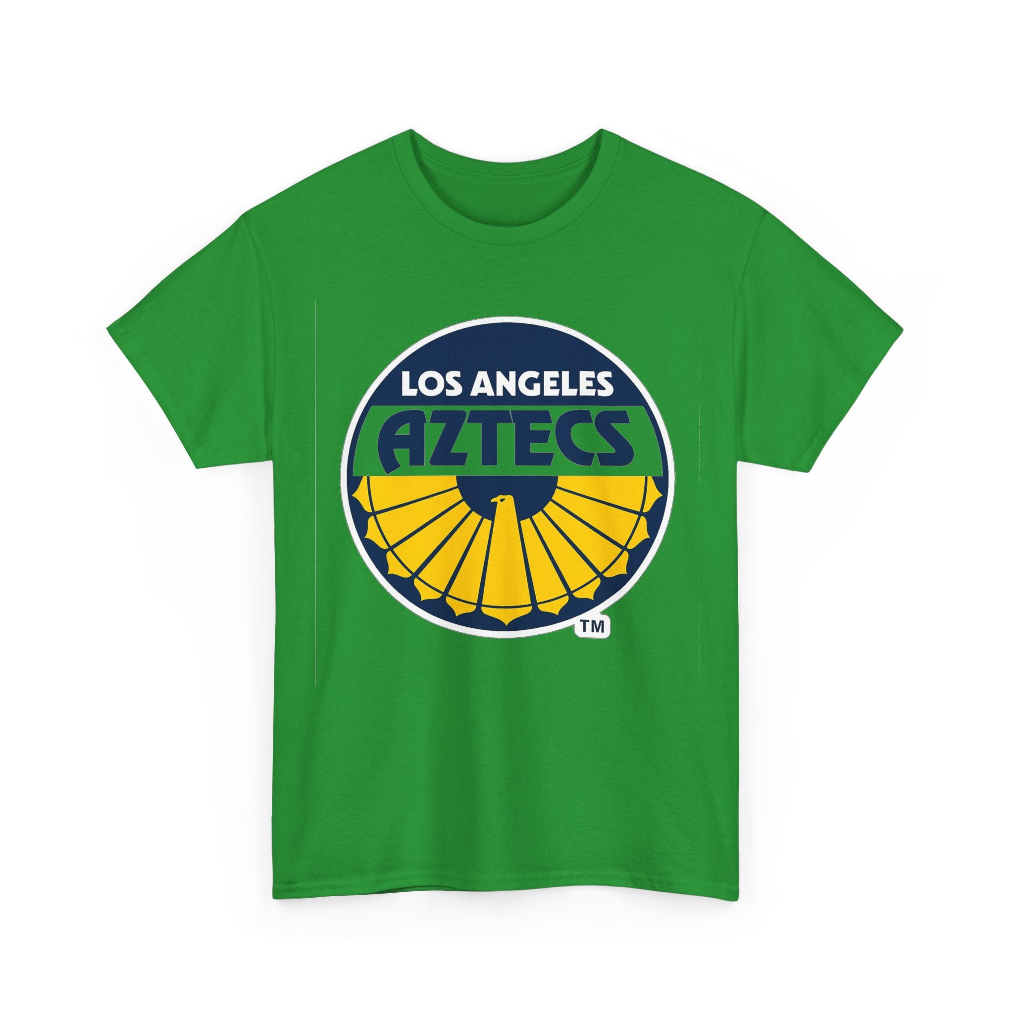 Los Angeles Aztecs Vintage Logo Cotton T-Shirt