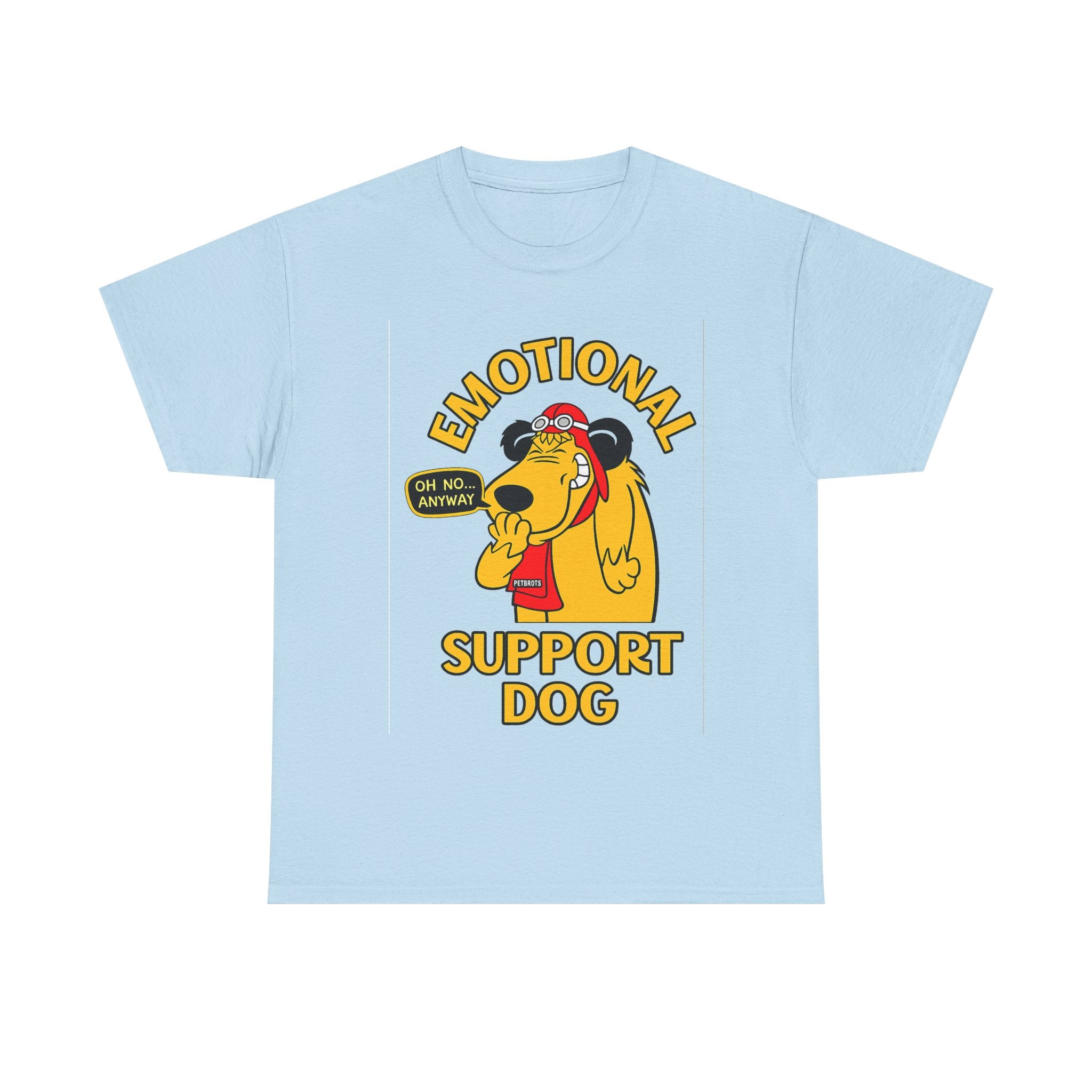 Emotional Support Dog T-Shirt — Cute Cartoon Comfort Pup Tee
