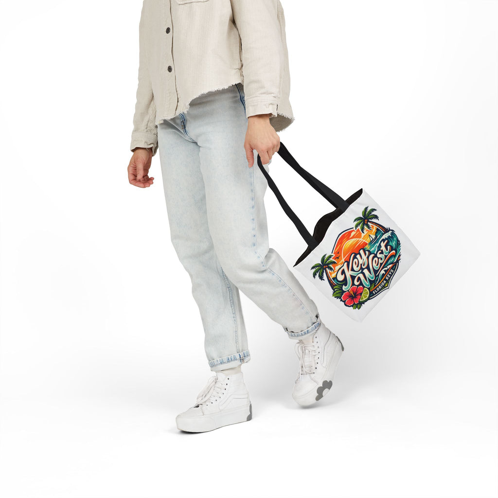 Key West Sunset Canvas Tote
