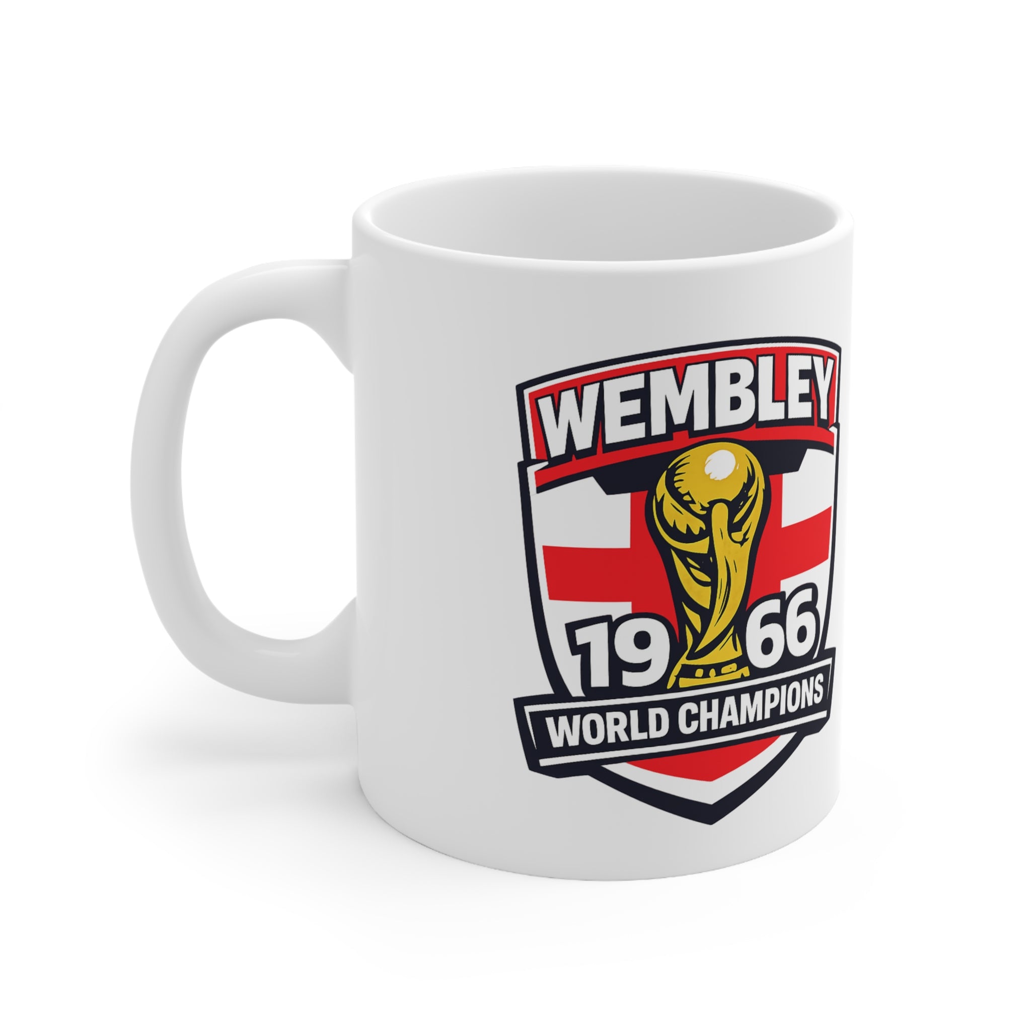 England Wembley 1966 World Champions Ceramic Coffee Cup (11oz & 15oz)