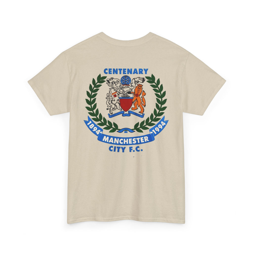 Manchester City F.C. Centenary Crest Tee — 1894–1994 Football Club Shirt