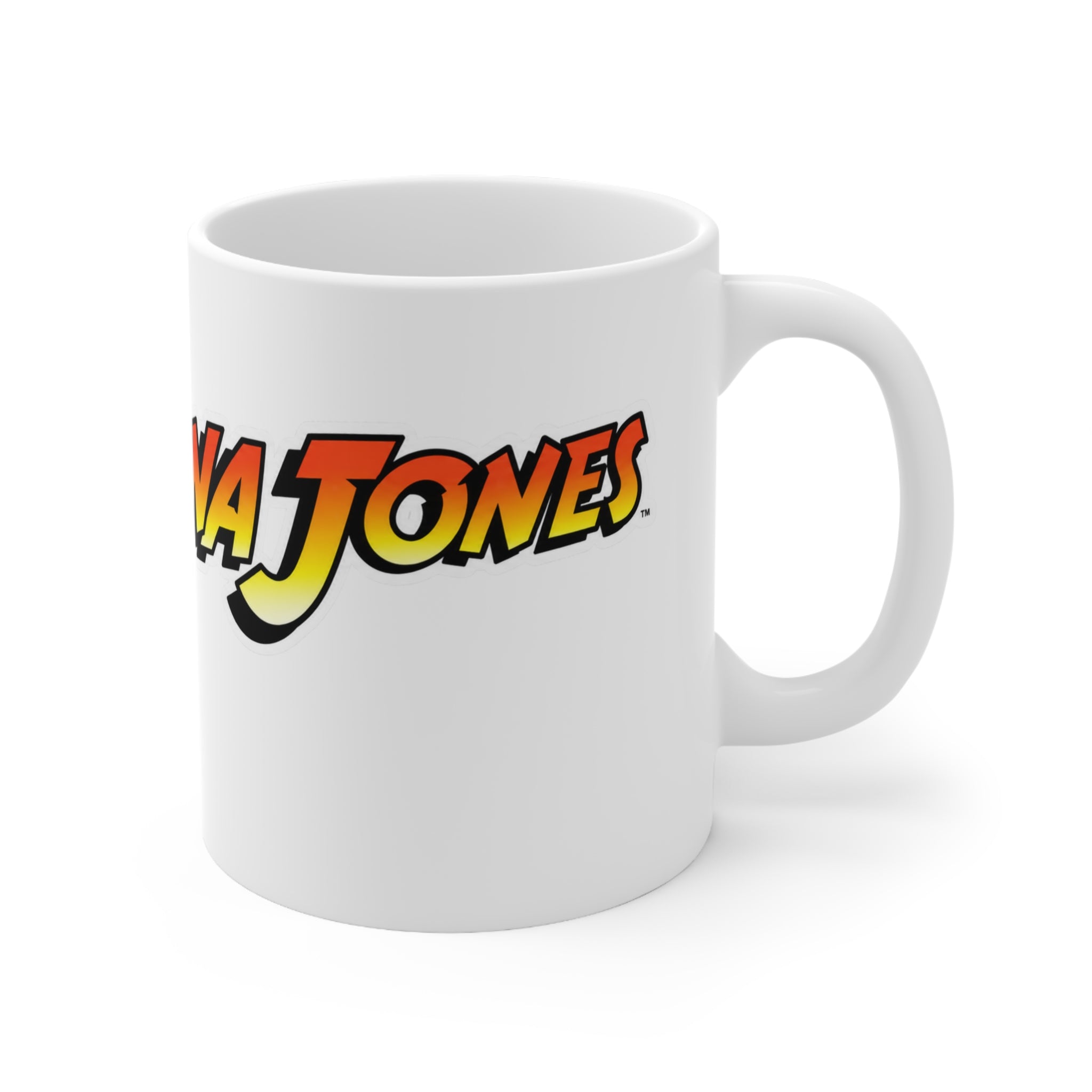 Indiana Jones Retro Movie-Style Ceramic Coffee Mug (11oz & 15oz)
