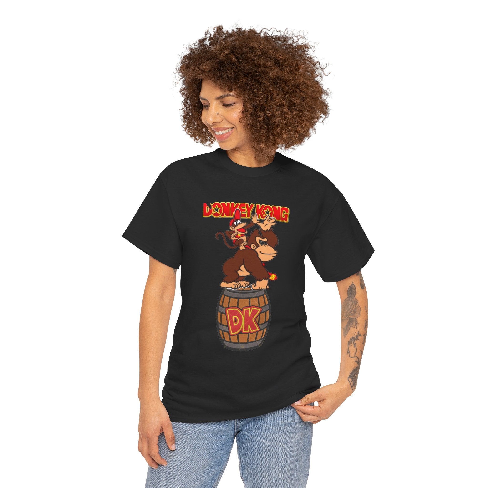 Kong Barrel Logo Cotton T-Shirt