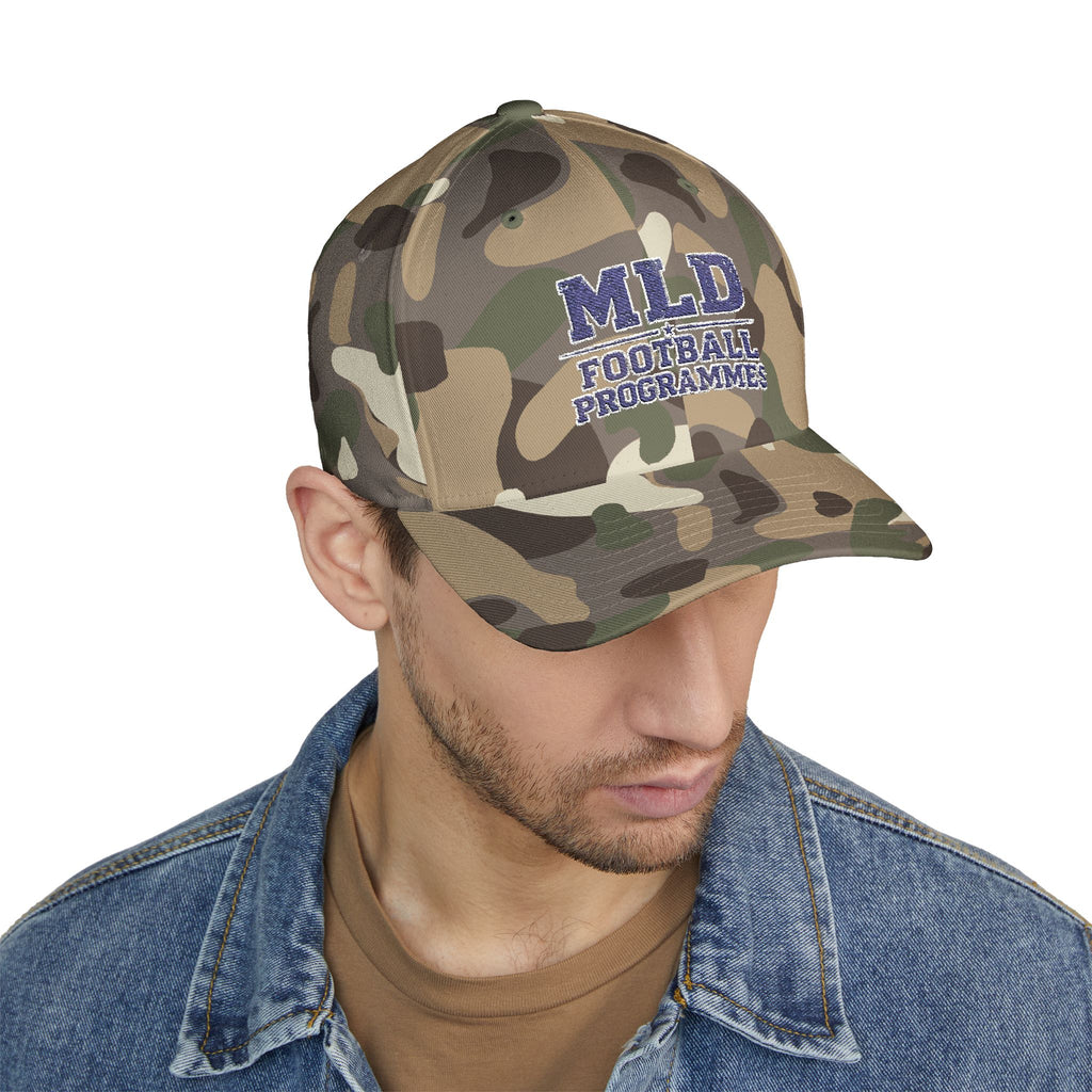 MLD Football Programmes Embroidered Cap – Structured Closed-Back Baseball Hat