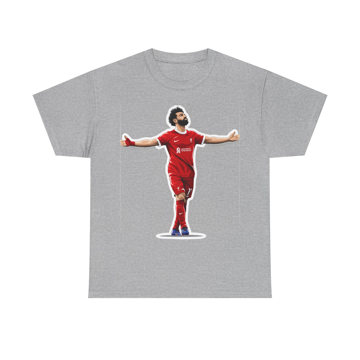 Mo Salah Celebration Tee — Liverpool Graphic T-Shirt