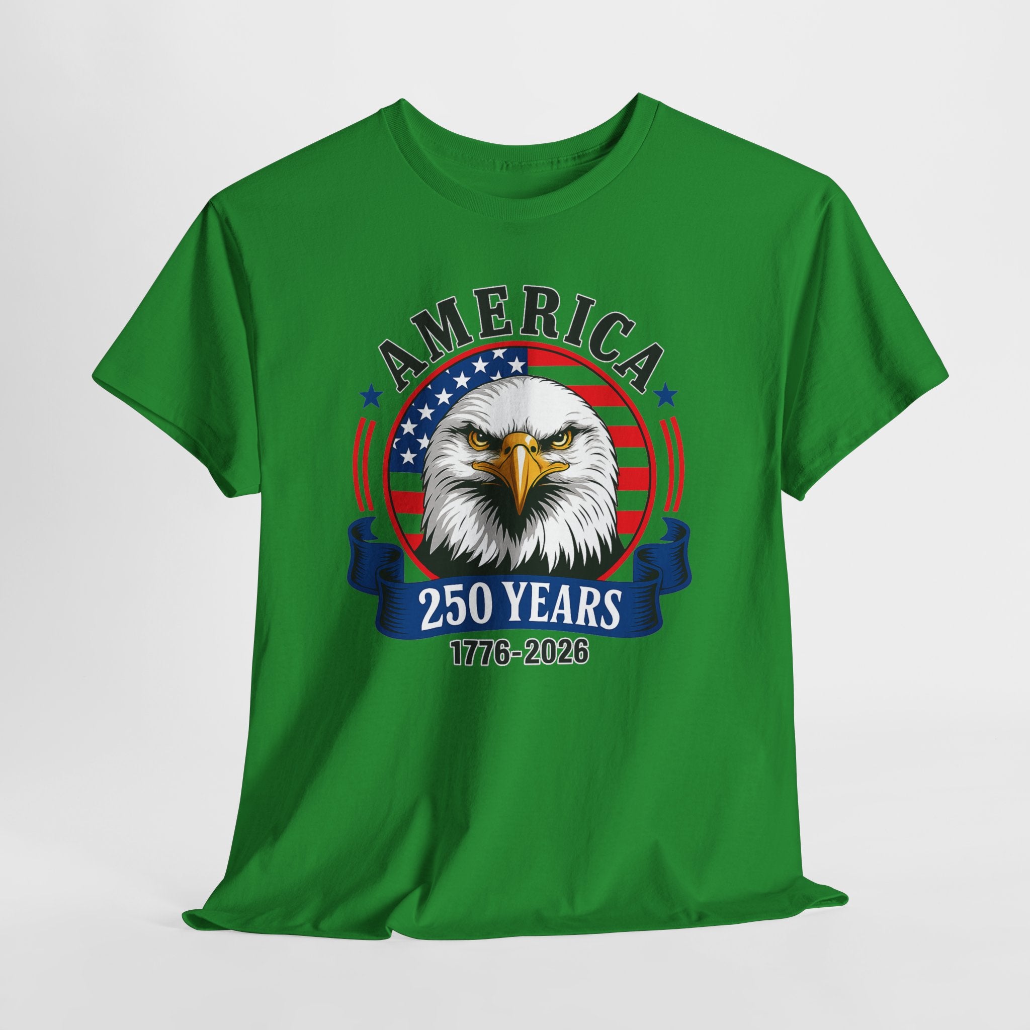 America 250 Years T-Shirt – Bald Eagle 1776–2026 Patriotic Tee