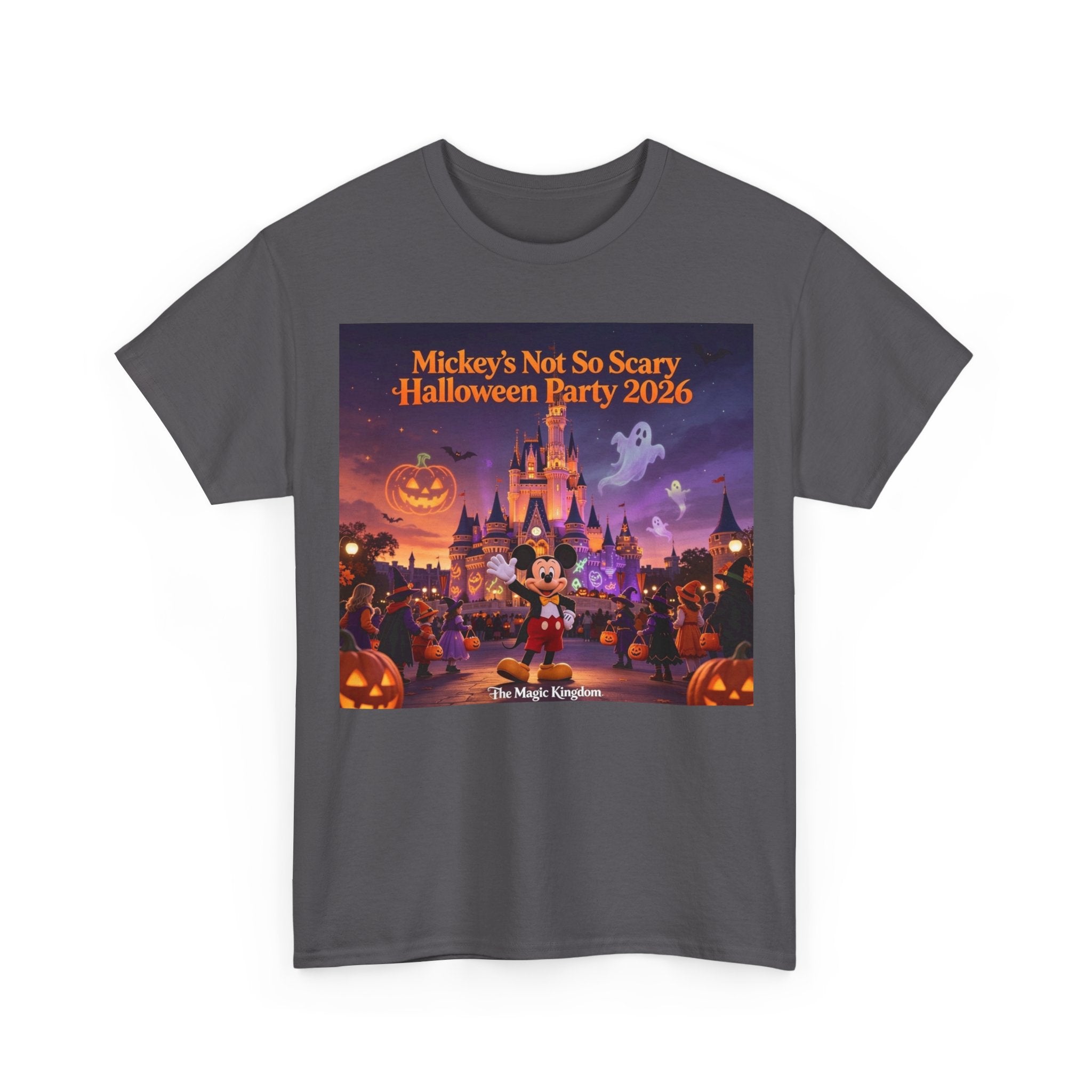 Halloween Party Tee — "Mickey's Not So Scary Halloween Party 2026"