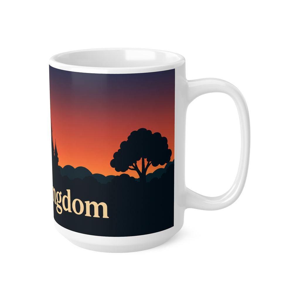 Magic Kingdom Sunset Ceramic Coffee Mug — 11oz & 15oz