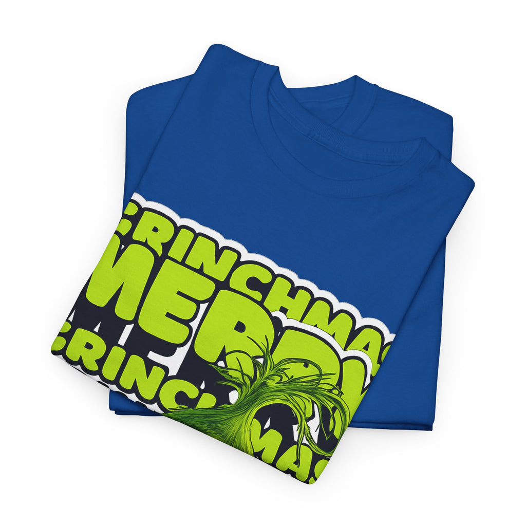 Grinchmas Merry Grinch Christmas Cotton T-Shirt / Tee
