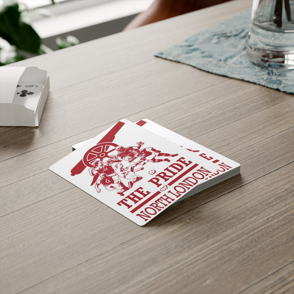 Arsenal The pride of North London Playing / Poker Cards