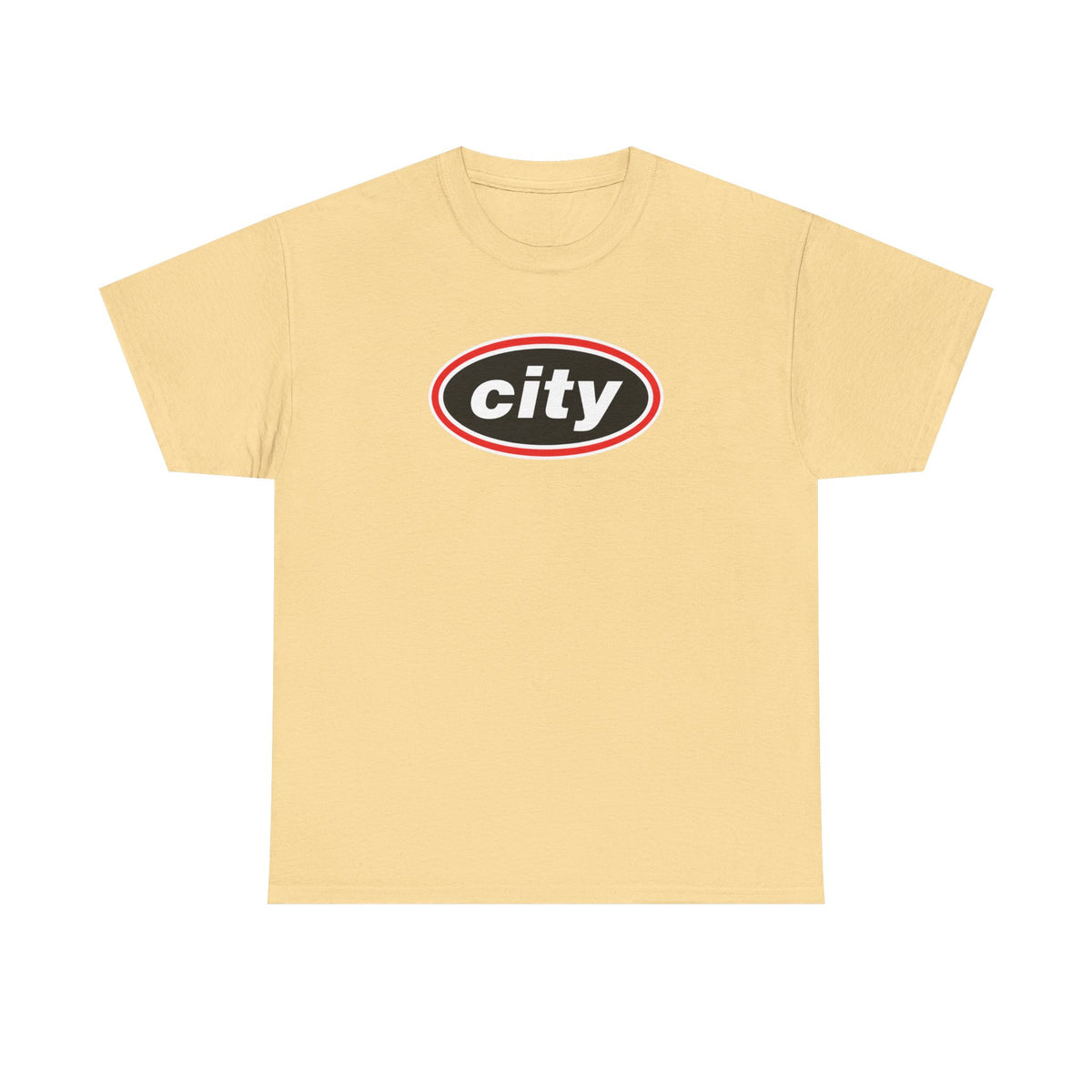 Manchester City Oasis Inspired Logo Cotton T-Shirt