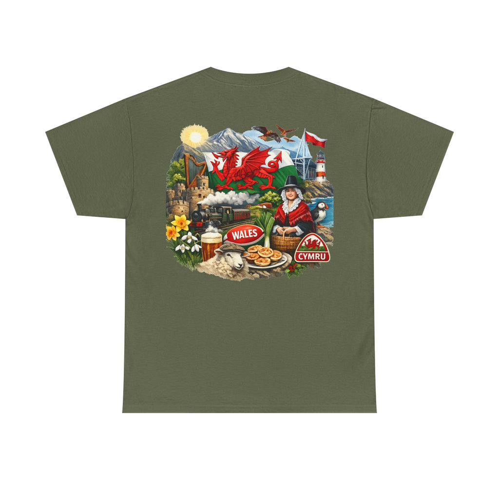 Wales Pride T-Shirt — 'Make Wales Great Again' Welsh Dragon Tee