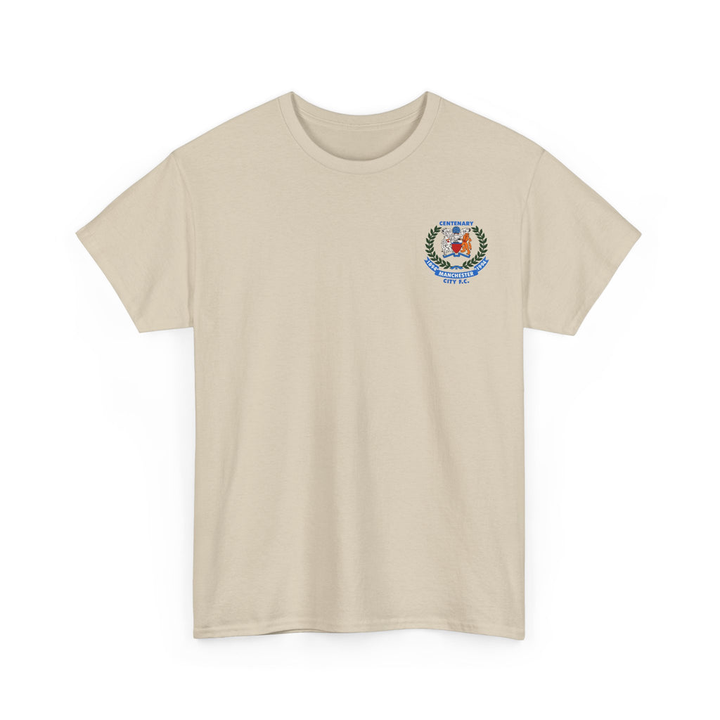 Centenary Manchester City FC Crest Tee — 1894–1994 Commemorative Shirt