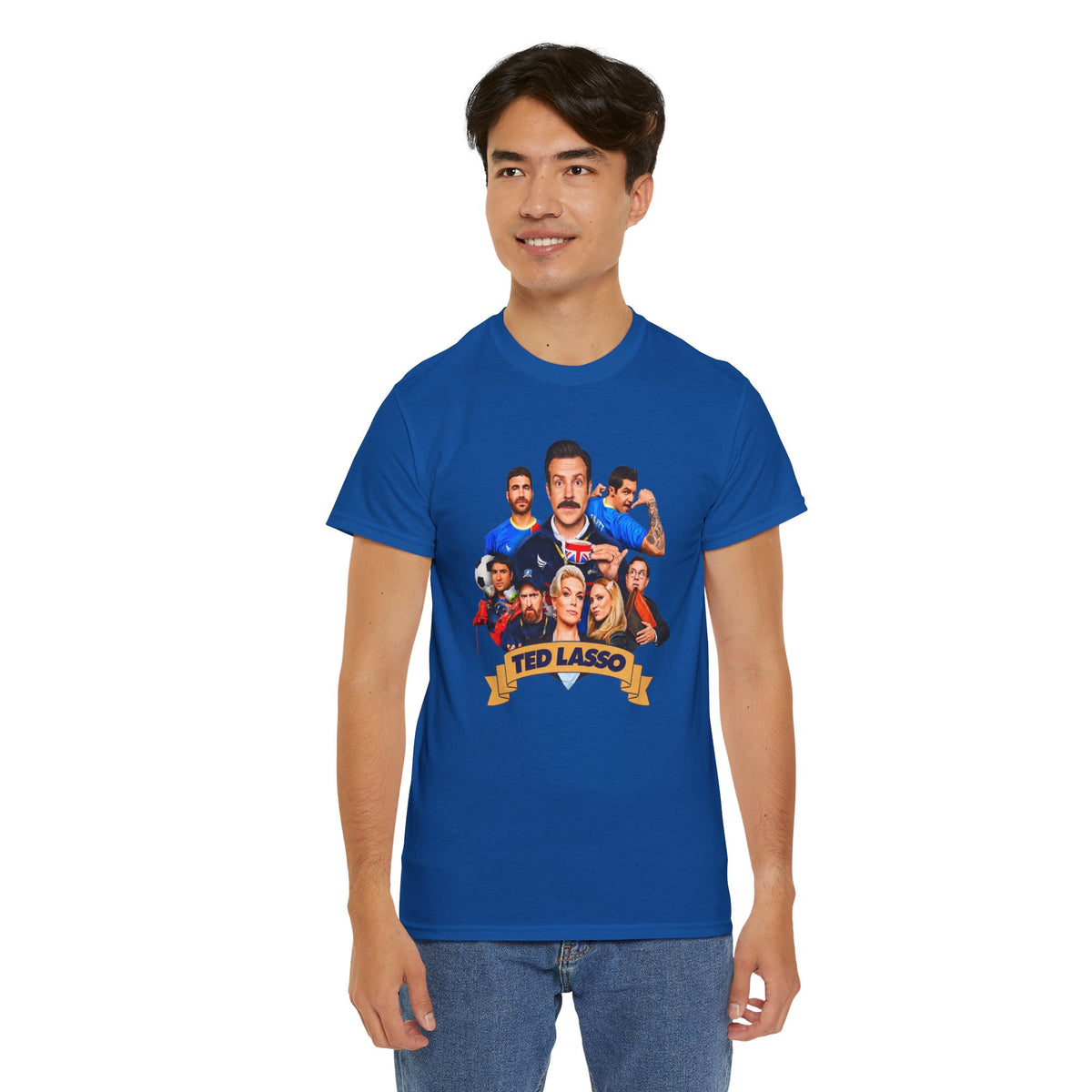 Ted Lasso Inspired Cast Graphic Tee — TV Show Fan Shirt