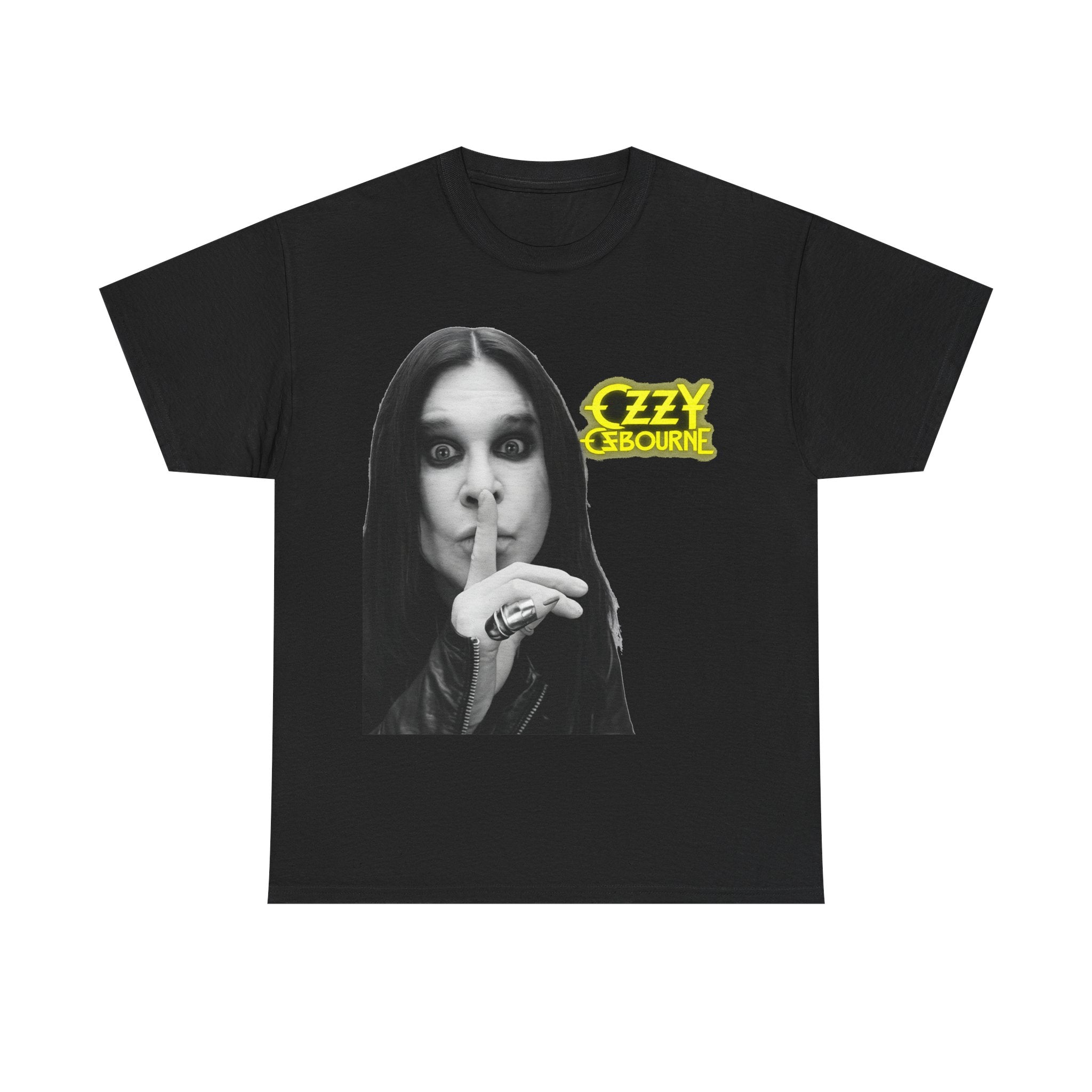Ozzy Osbourne Halloween Horror Nights Tee — "Shh" Graphic Band T‑Shirt