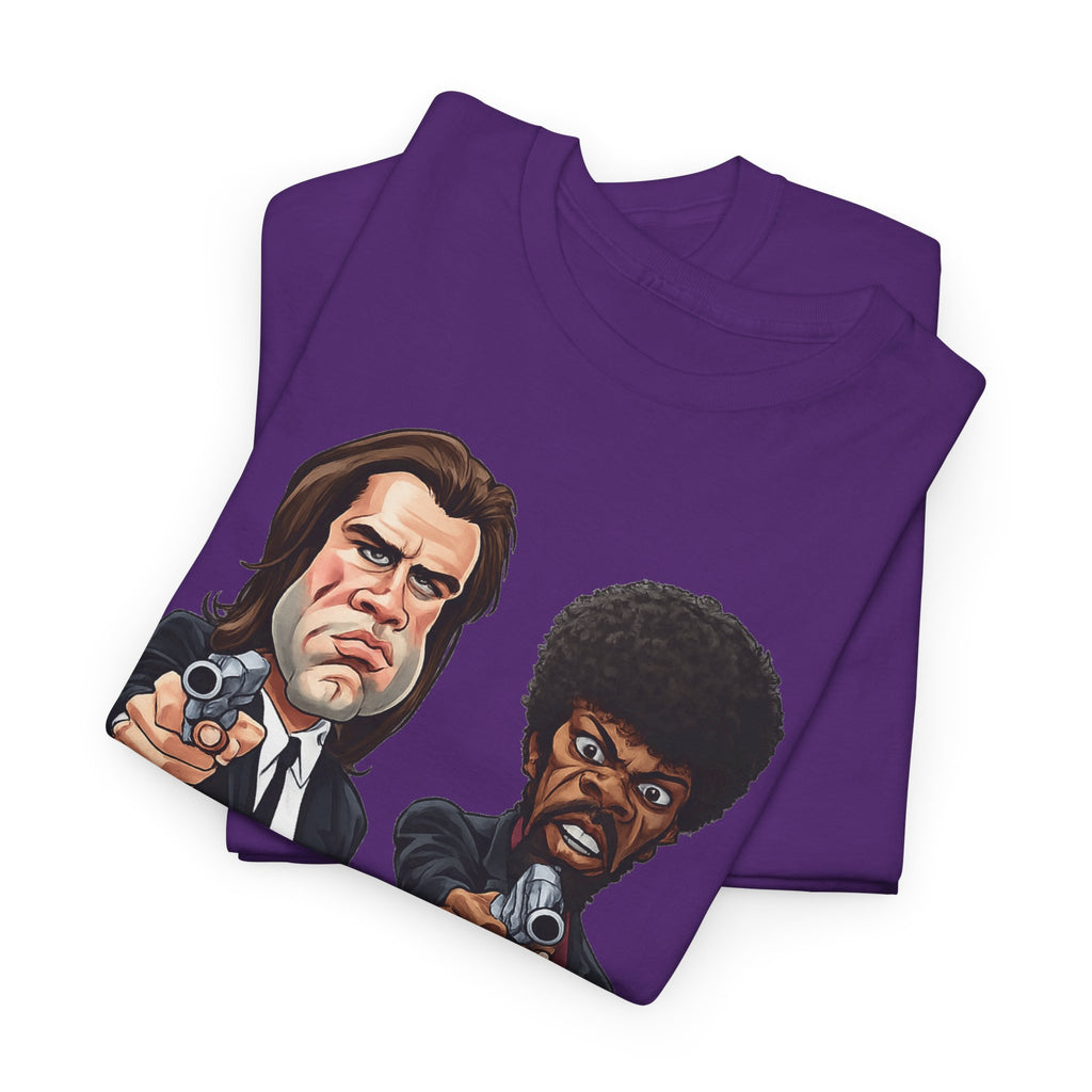 Pulp Fiction Graphic Tee - Retro Movie Poster T-Shirt