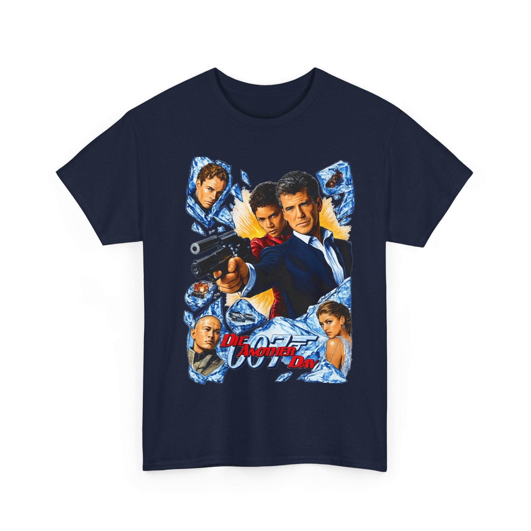 James Bond 007 Die Another Day Movie Poster Tee — Classic Spy Film Graphic T-Shirt