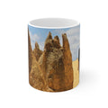 Desert Pinnacles Photo Mug — Scenic Pinnacle Rocks Coffee Cup (11oz & 15oz)