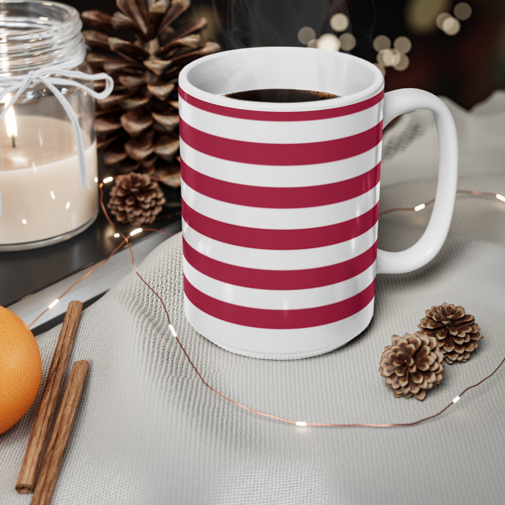 Betsy Ross 13-Star Flag Ceramic Coffee Mug — 11oz & 15oz