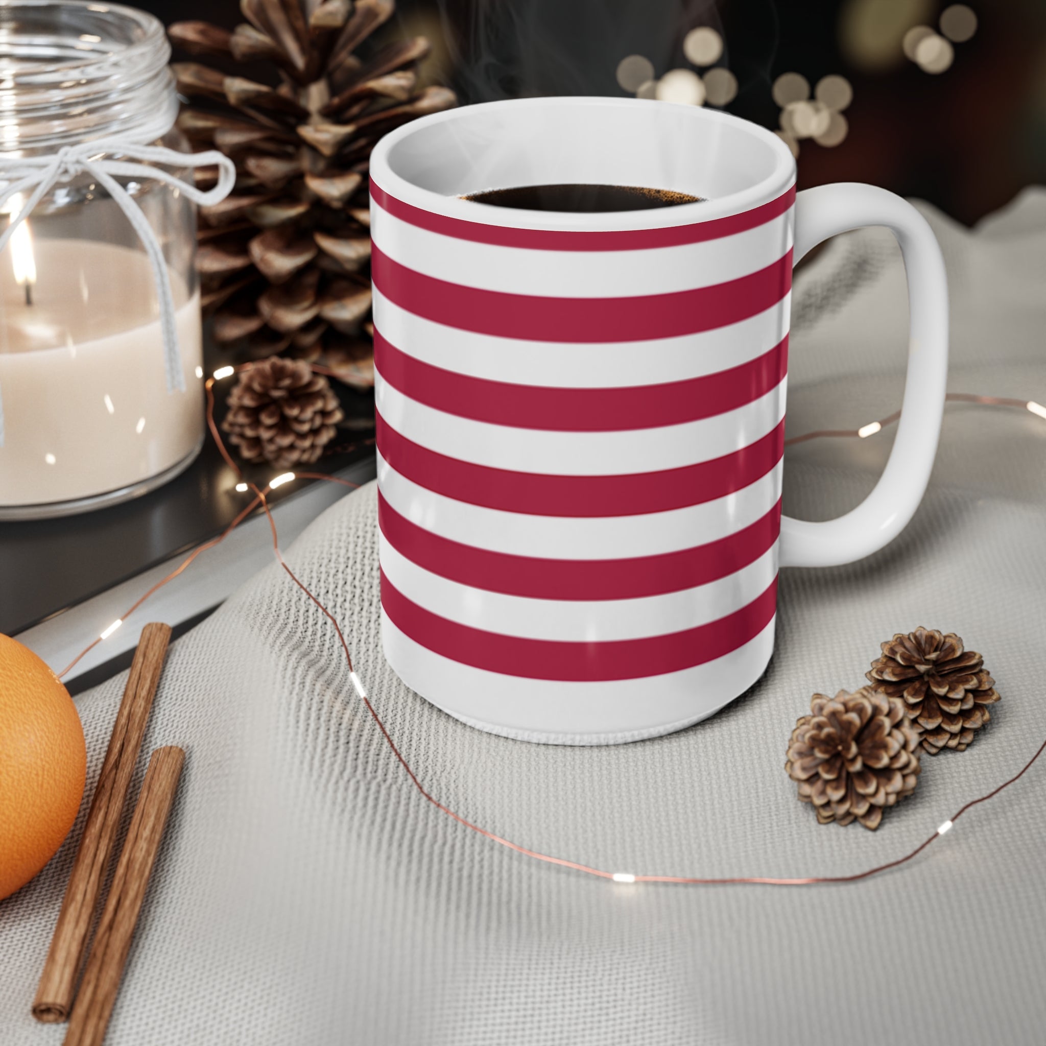 Betsy Ross 13-Star Flag Ceramic Coffee Mug — 11oz & 15oz