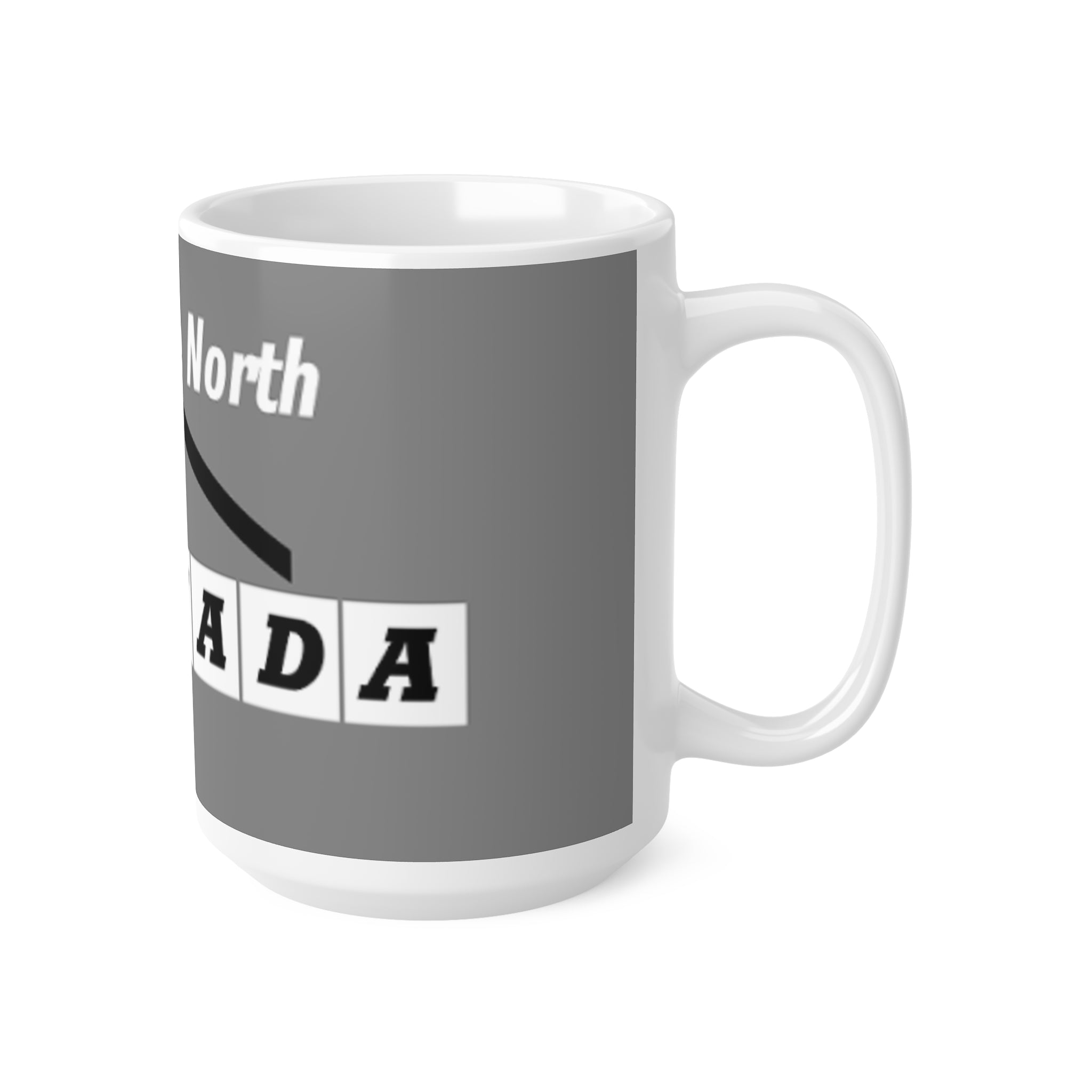 Granada TV Vintage Sign Ceramic Coffee Mug — 'from the North' Travel Souvenir, 11oz & 15oz