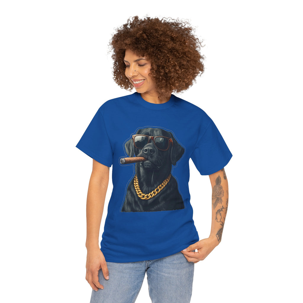 Cool Rottweiler Smoking Cigar Graphic Tee — Dog Lover Streetwear