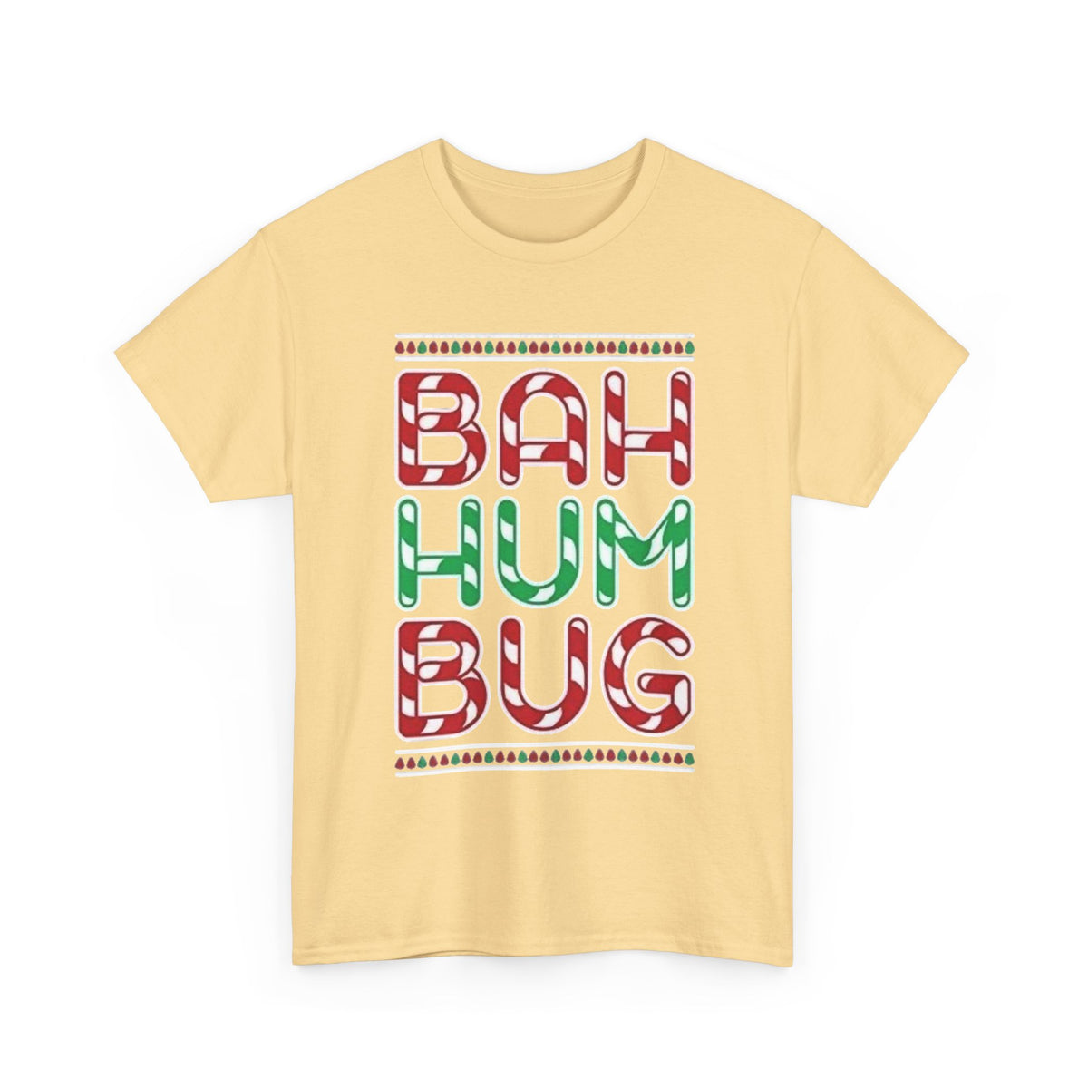 Bah Humbug Christmas Cotton T-Shirt