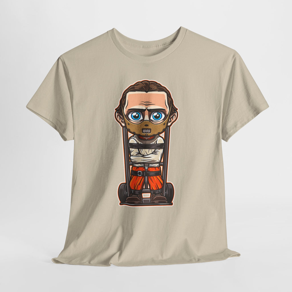 Chibi Prisoner Character Tee — Cute Cartoon Inmate Graphic T-Shirt