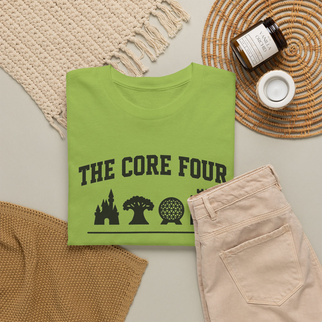 The Core Four Walt Disney World Unisex Heavy Cotton Tee