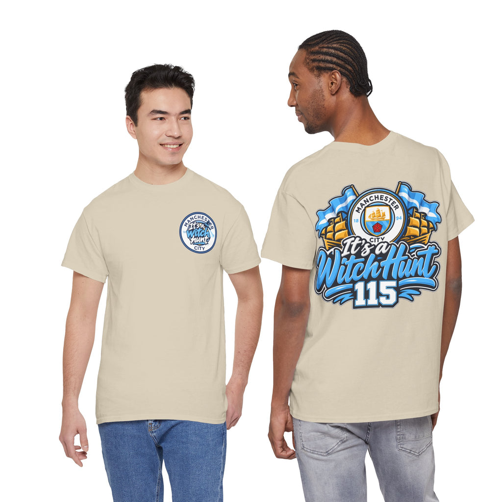 Manchester City It's a Witch Hunt 115 Cotton T-Shirt