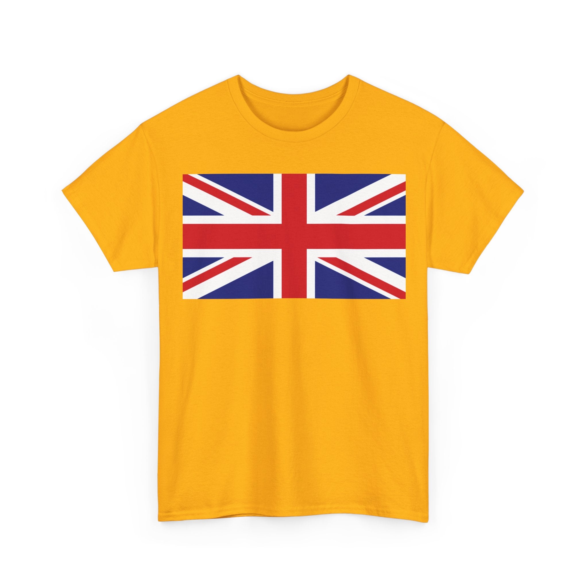 Union Jack Flag T‑Shirt — British Flag Tee for UK Pride & Travel