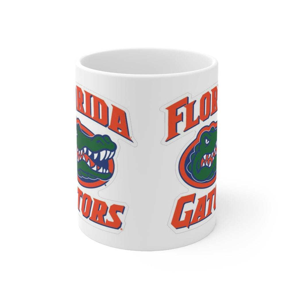 Florida Gators Ceramic Mug — College Team Logo Coffee Cup (11oz & 15oz)