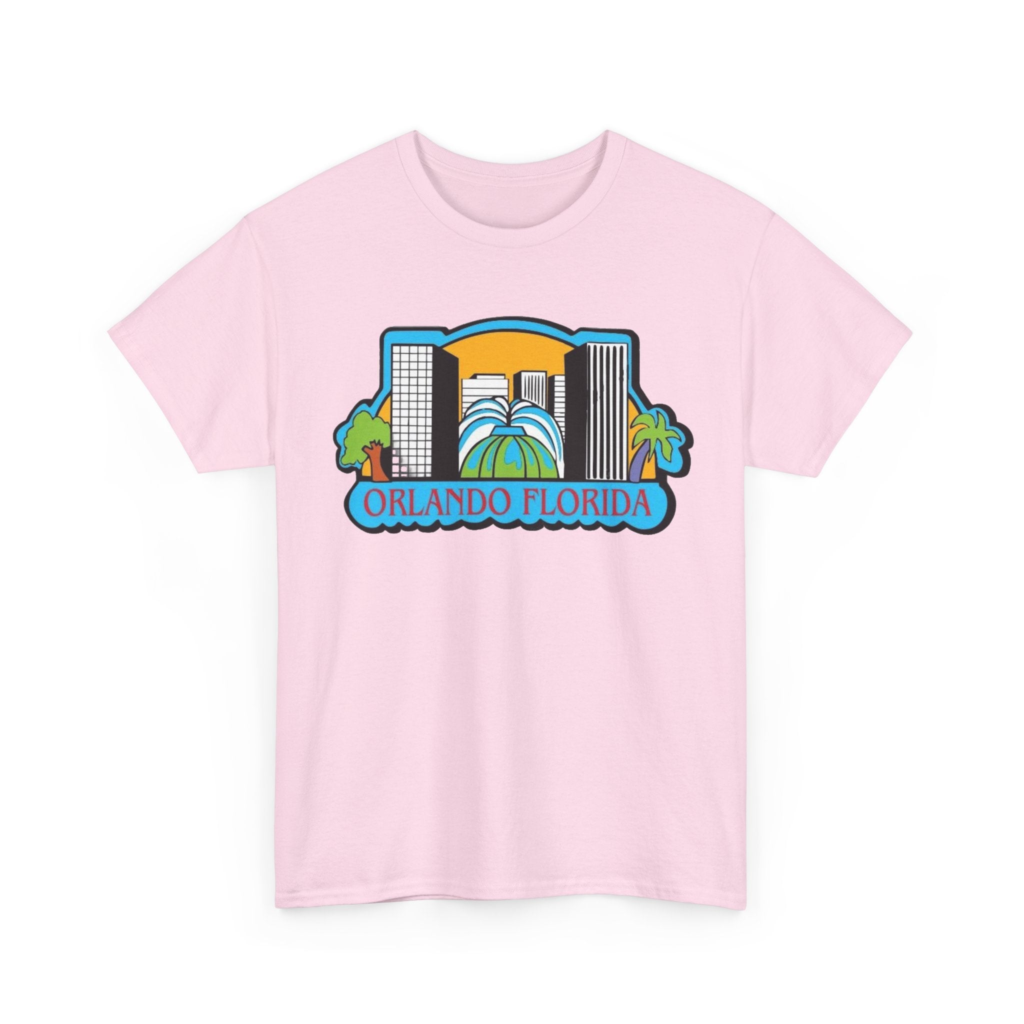 Orlando Florida Retro Skyline T-Shirt