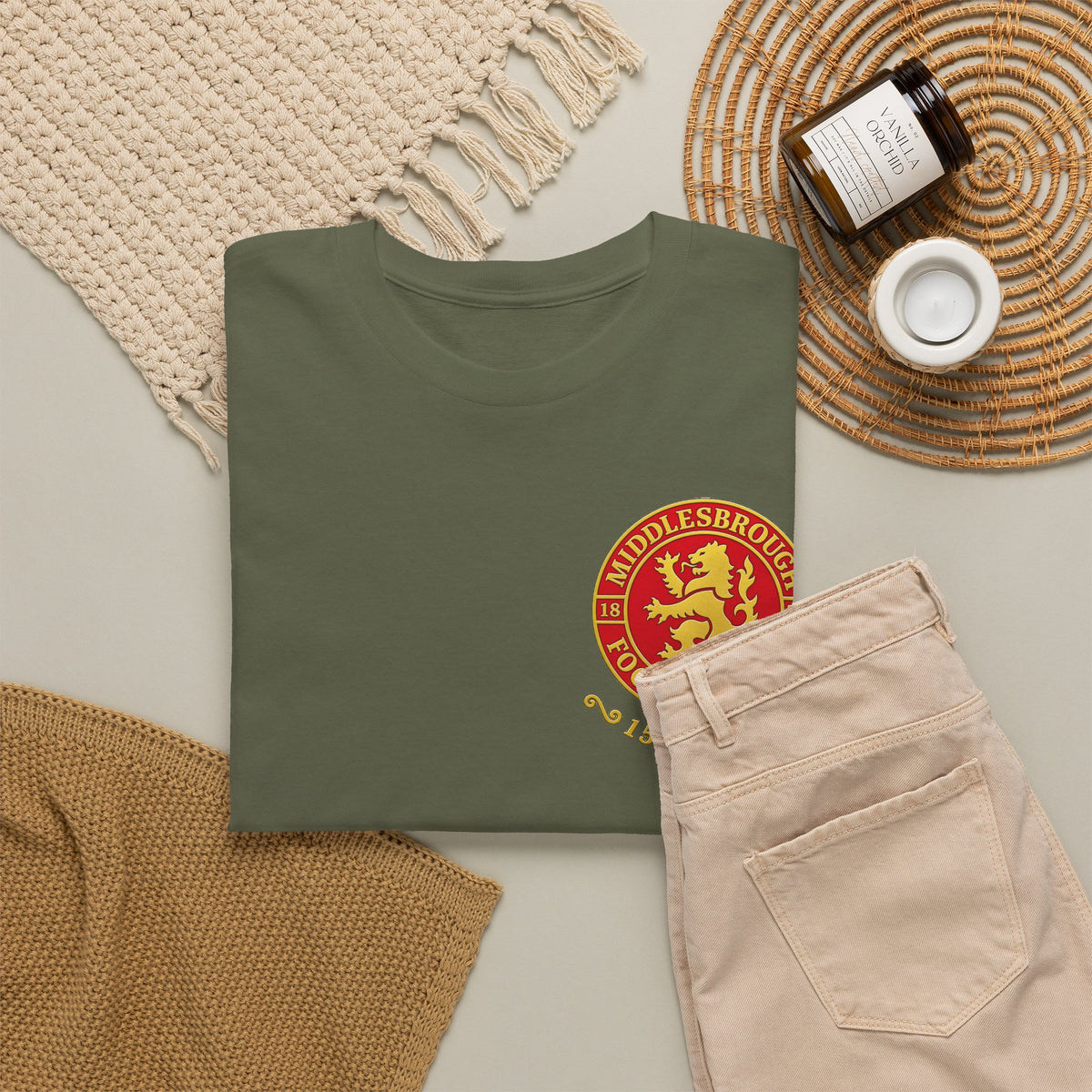 Middlesbrough 150th Crest Cotton T-Shirt