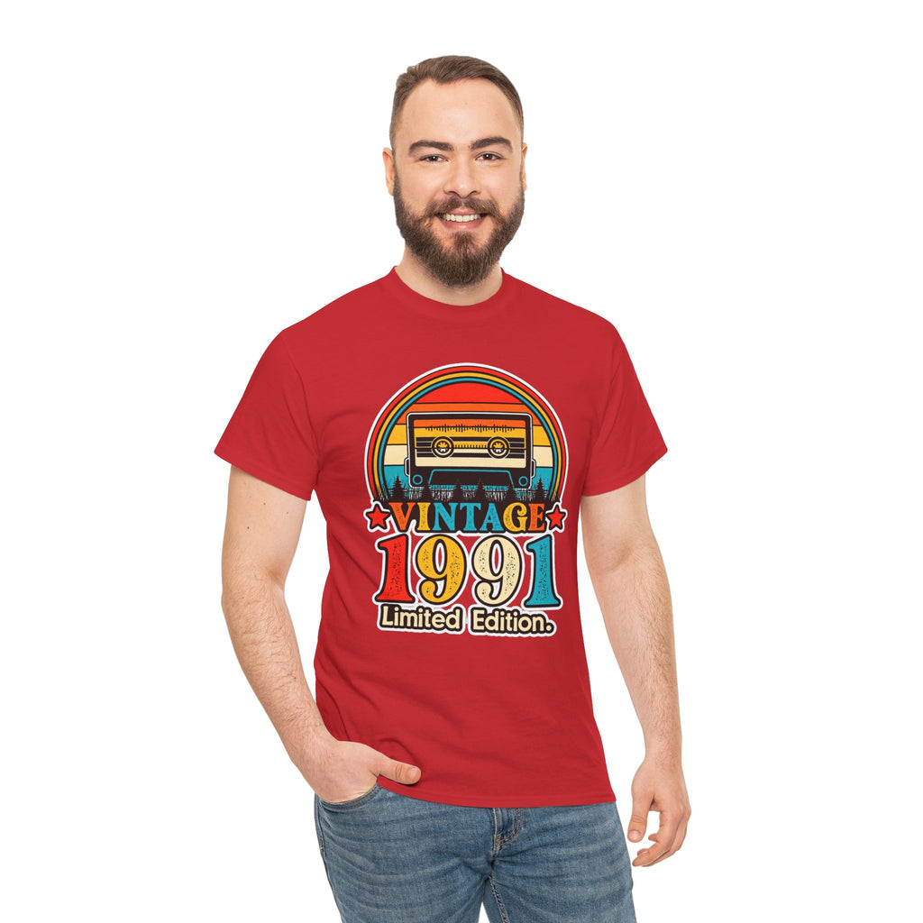 1991 Vintage Limited Edition Cotton T-Shirt