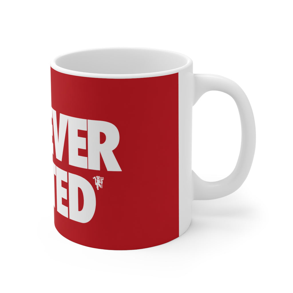 Forever United Red Ceramic Coffee Mug – 11oz & 15oz