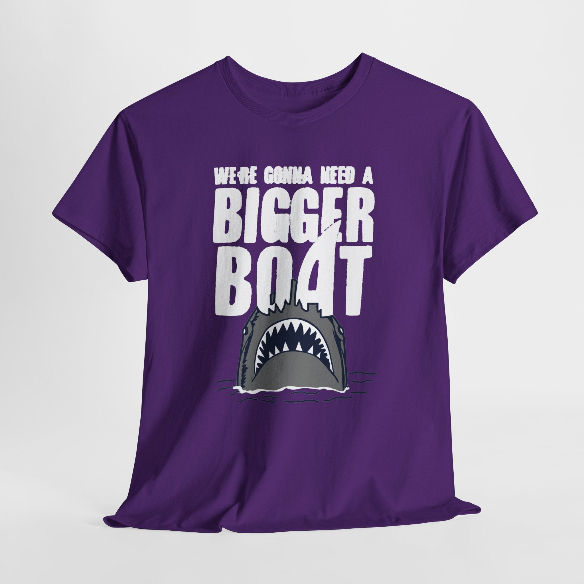 Bigger Boat Shark T-Shirt – 'We're Gonna Need a Bigger Boat' Graphic Tee