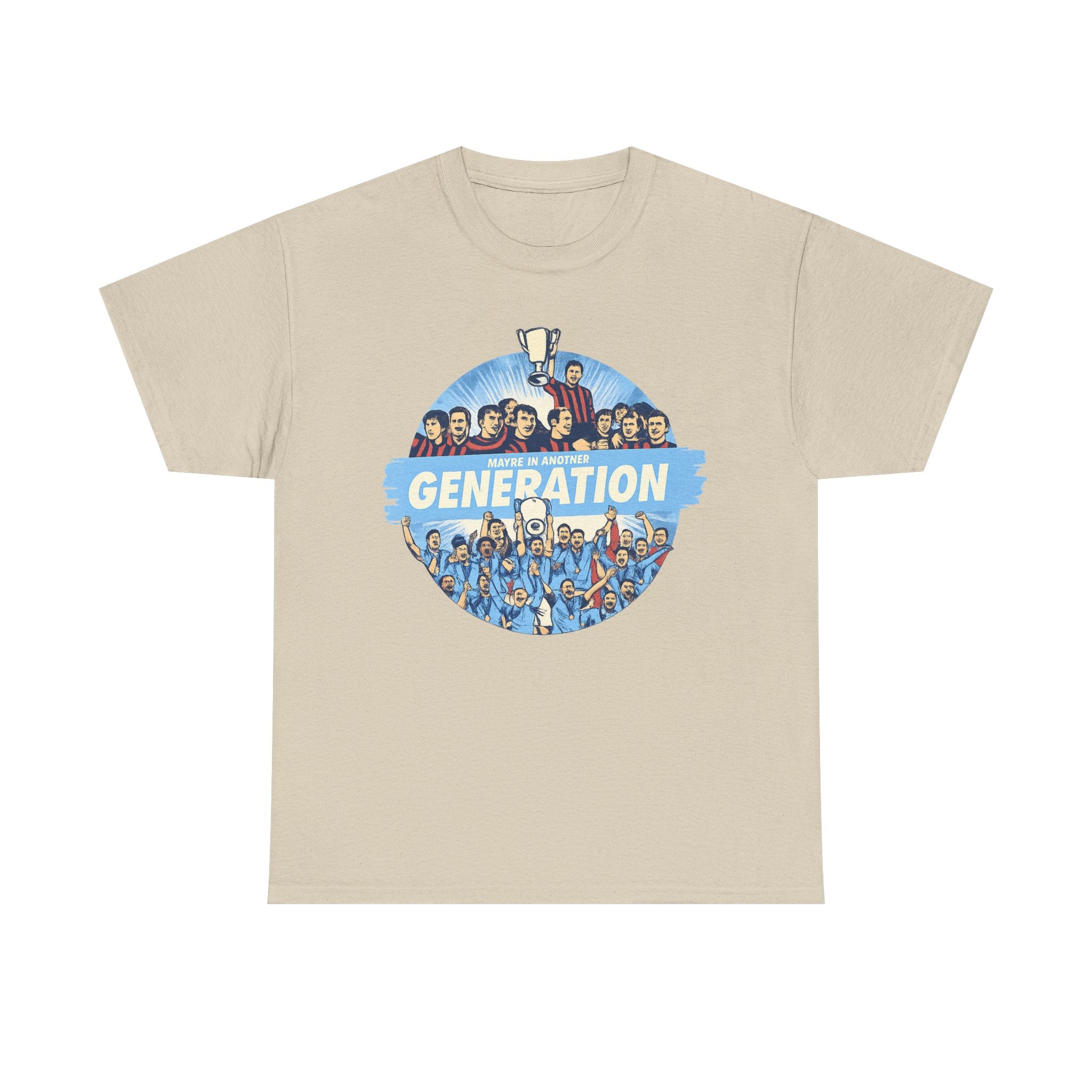 Manchester City Maybe in Another Generation Champions T‑Shirt — Retro Team Fan Tee