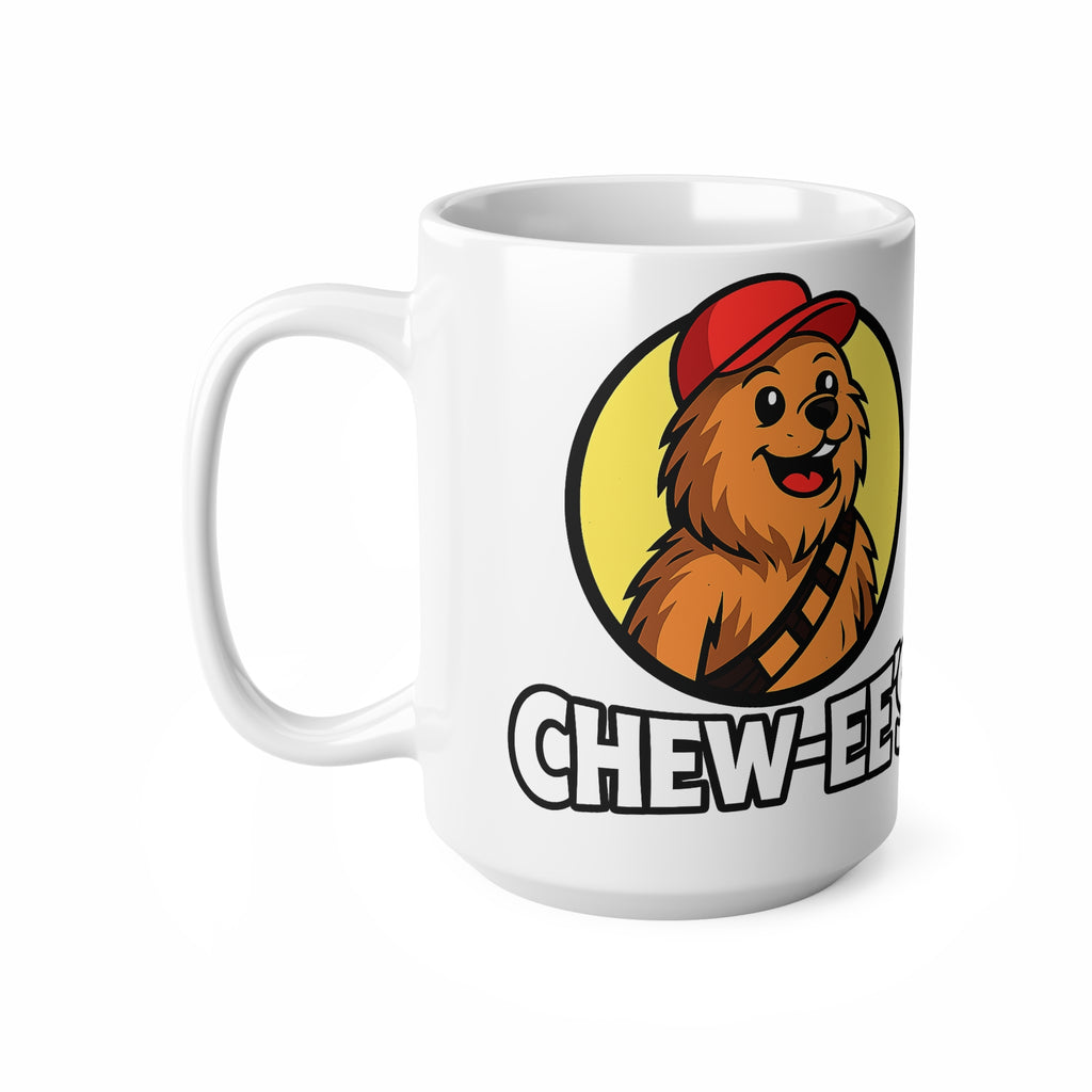 Chew-ee’s Chewbacca Mug — Cute Star Wars-Inspired Ceramic Coffee Cup (11oz & 15oz)