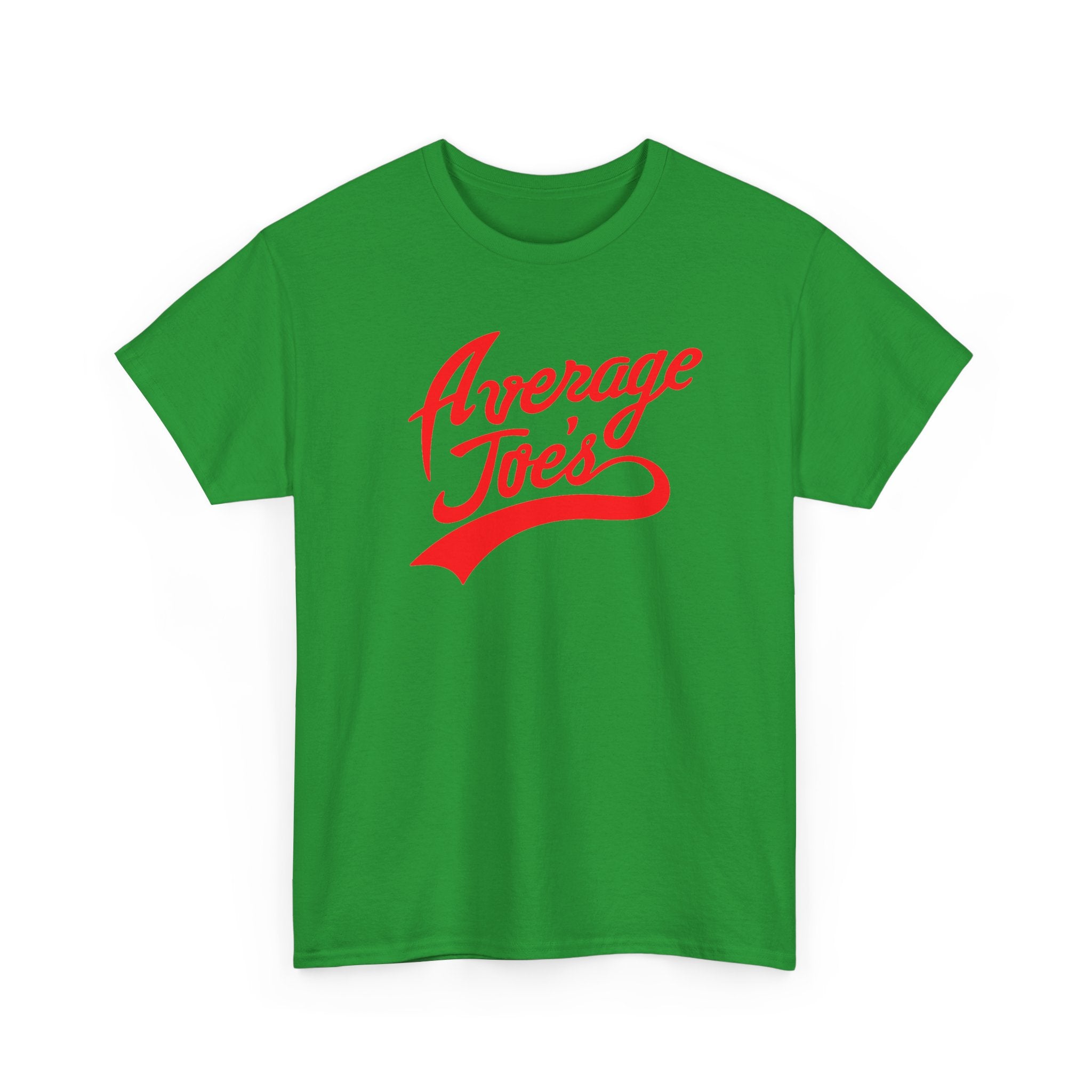 Average Joe's Graphic Tee — Retro Script White T-Shirt