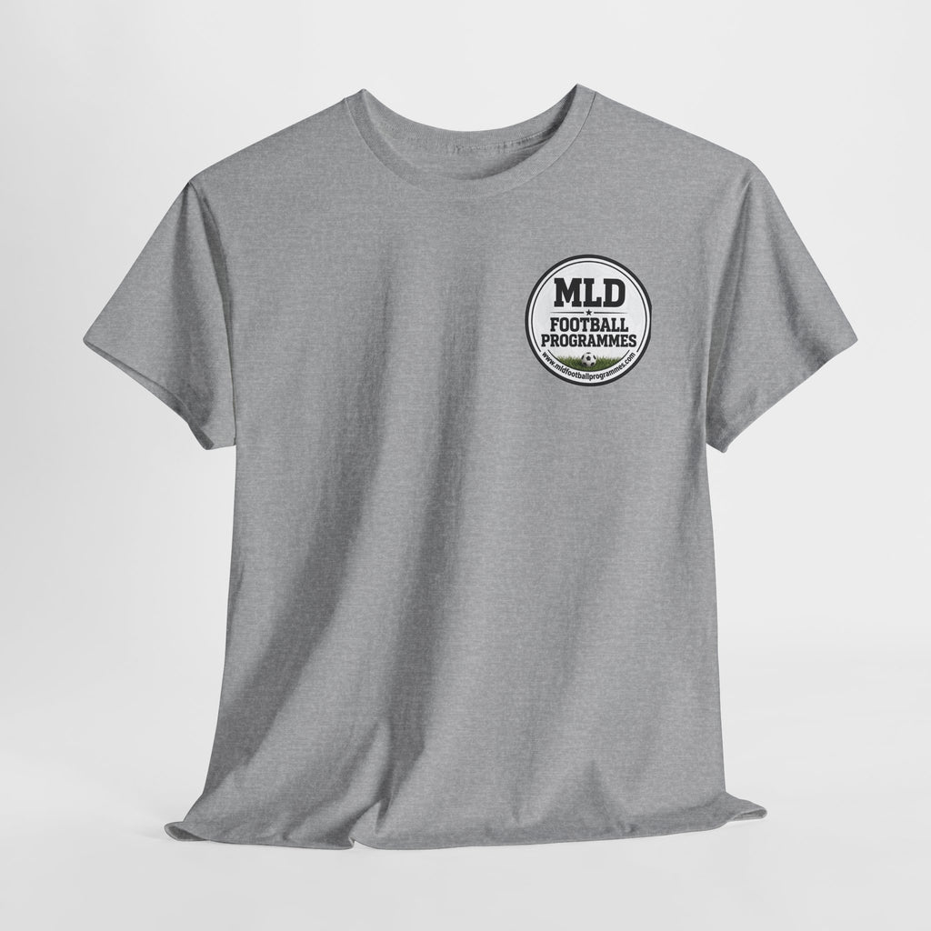 MLD Football Programmes Tee - Retro Logo Chest T-Shirt