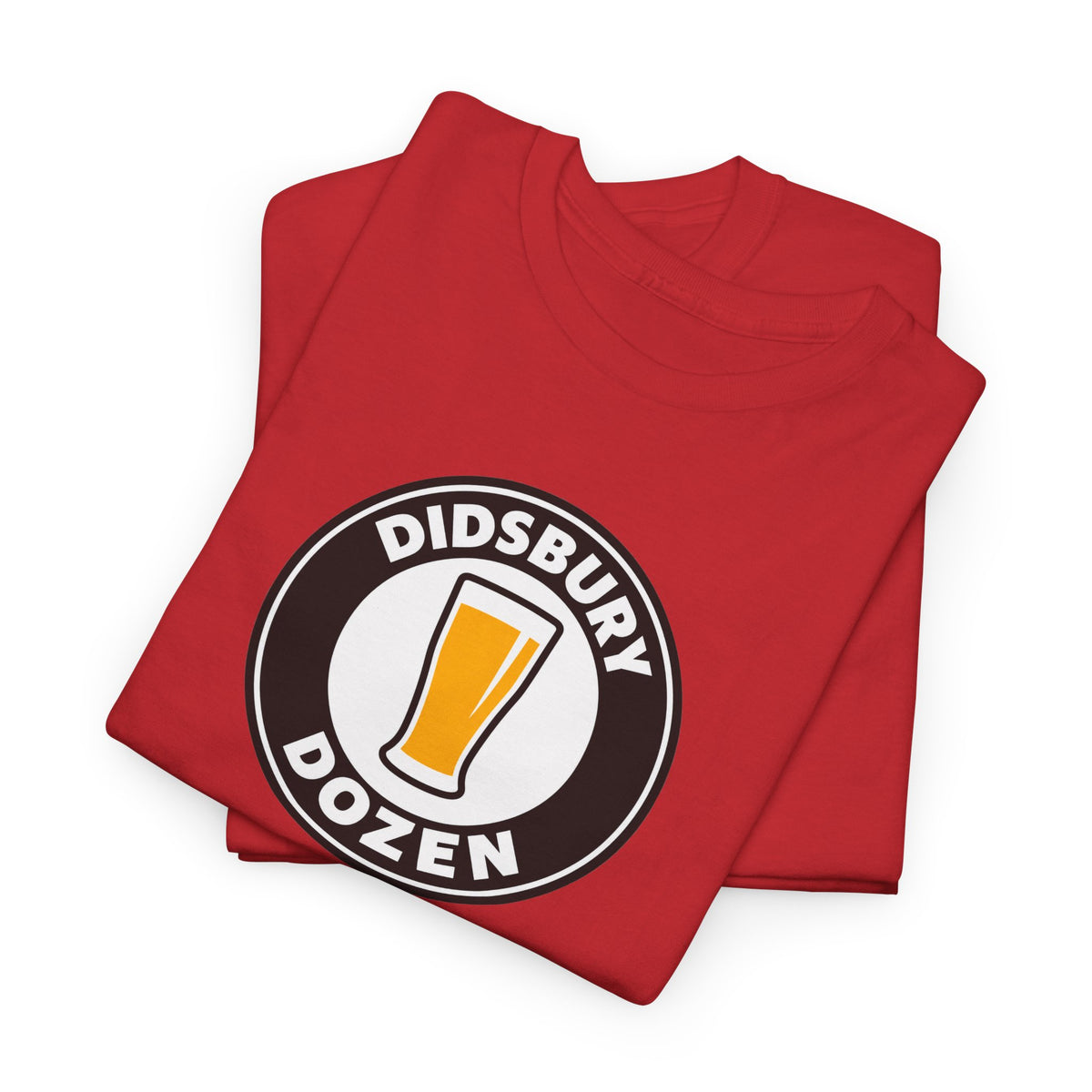 Didsbury Dozen Beer Logo Cotton T-Shirt / Tee