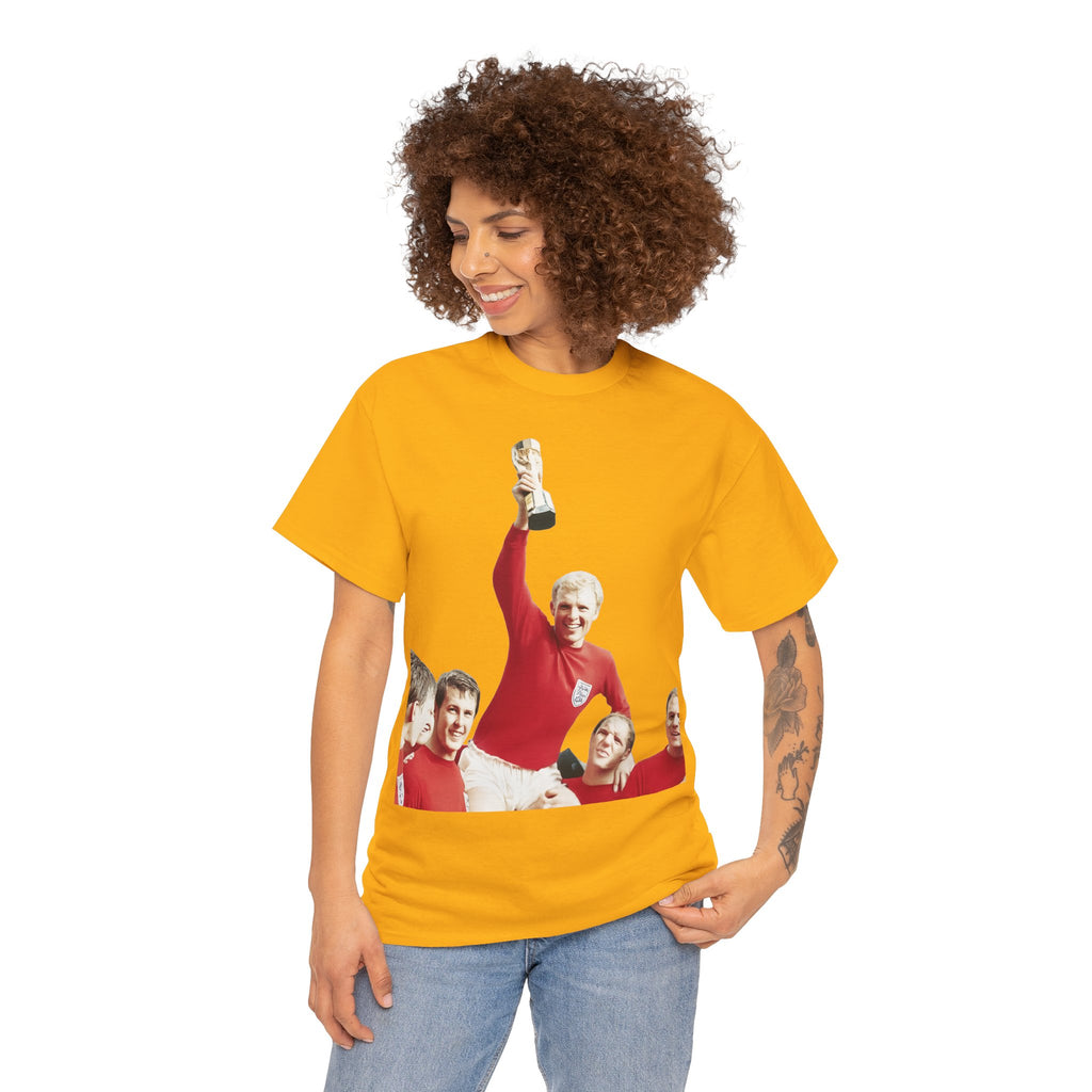 England 1966 World Cup Winners Tee — Retro Team Celebration T-Shirt