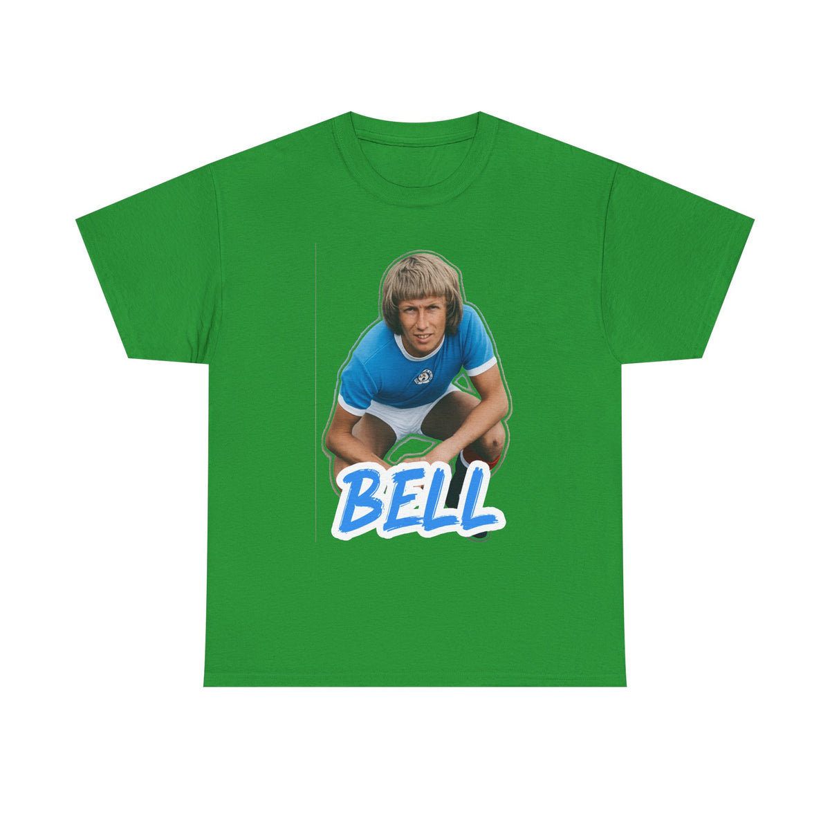 Colin Bell Manchester City Legend Retro Soccer Tee — Vintage Player Graphic T-Shirt