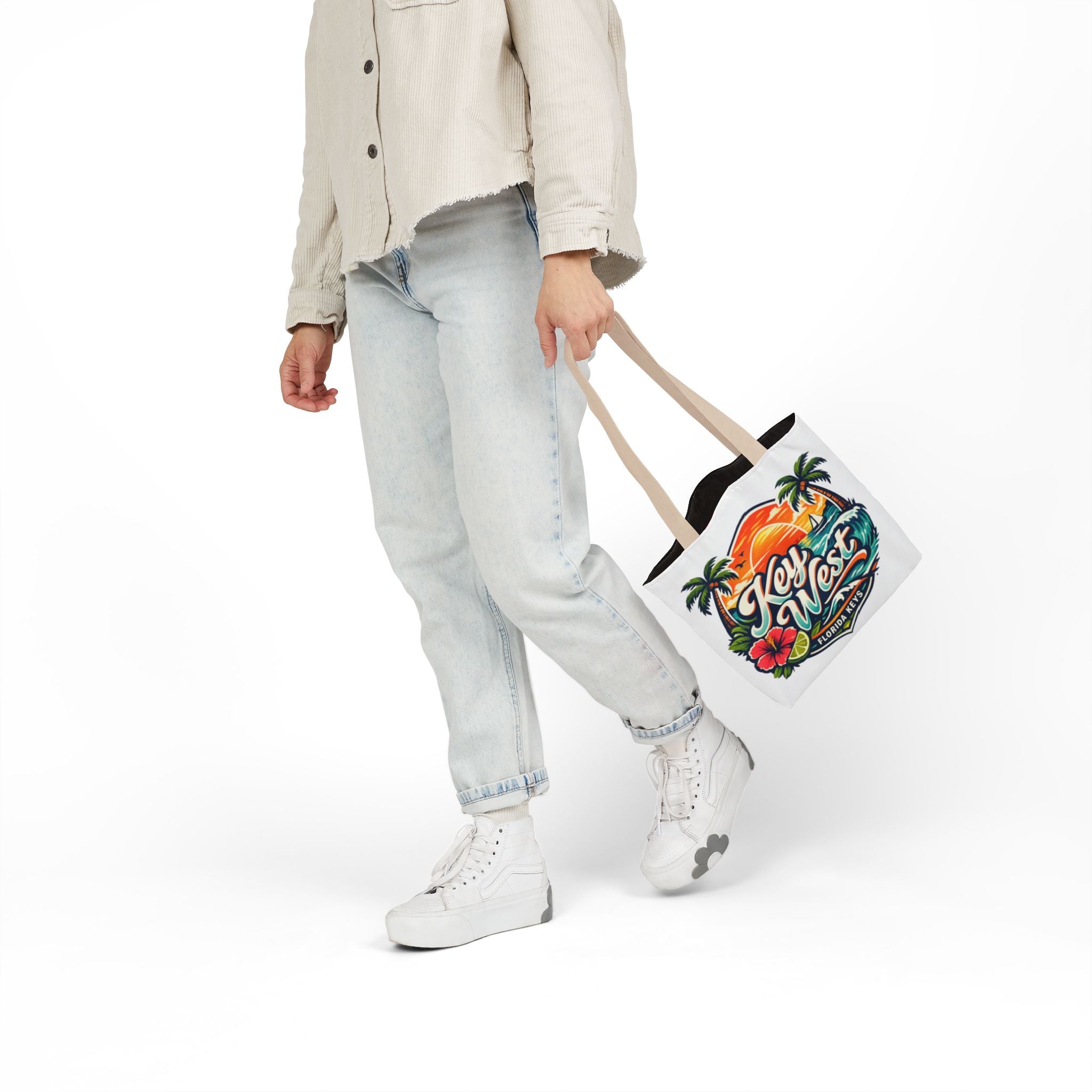 Key West Sunset Canvas Tote